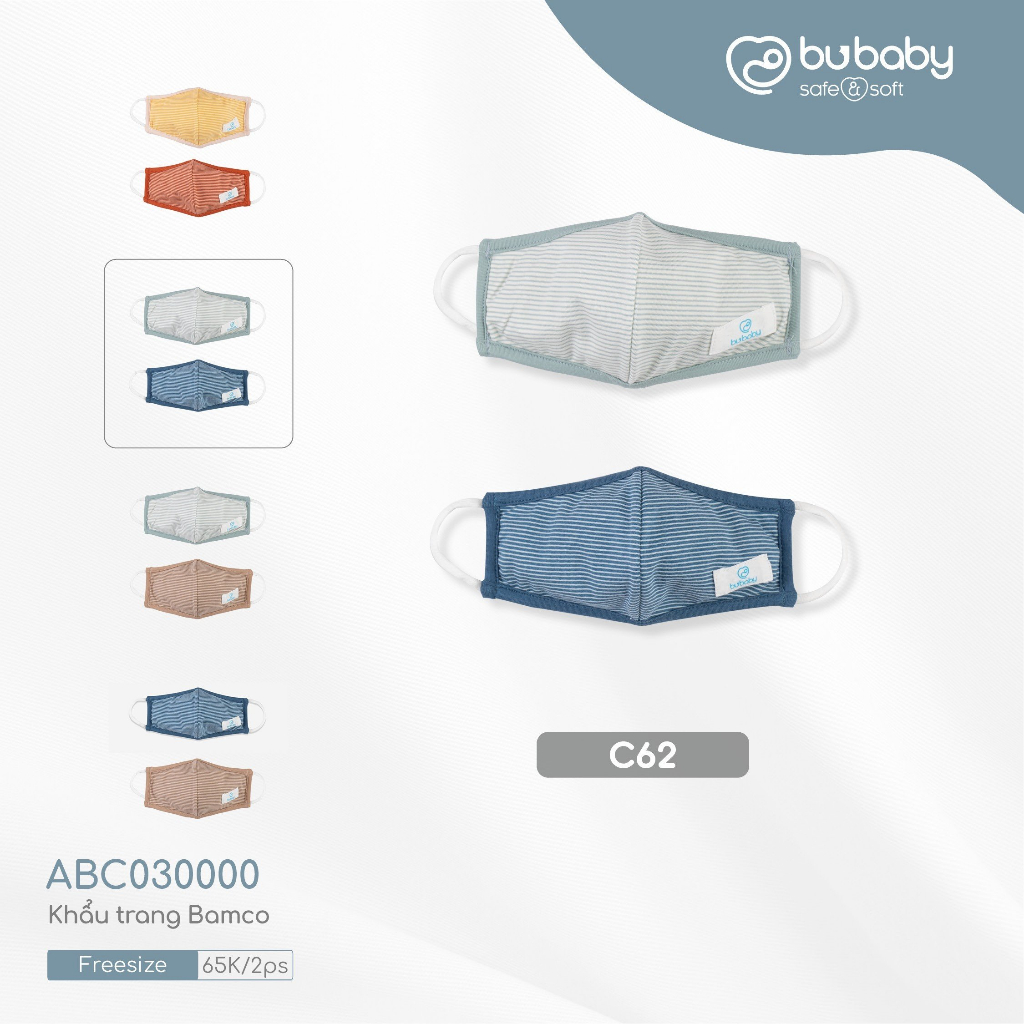 Bu baby - Sét 2 Khẩu trang Bamco ABC030000