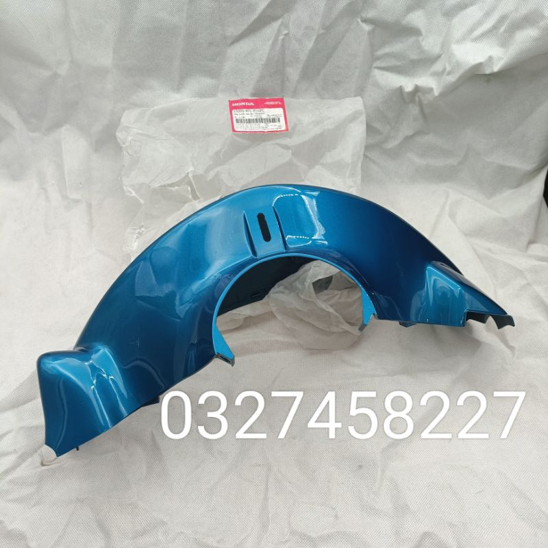 Nhựa ốp võ đầu đèn trước xe FUTURE 1 màu xanh zin Honda
