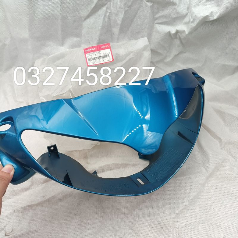 Nhựa ốp võ đầu đèn trước xe FUTURE 1 màu xanh zin Honda