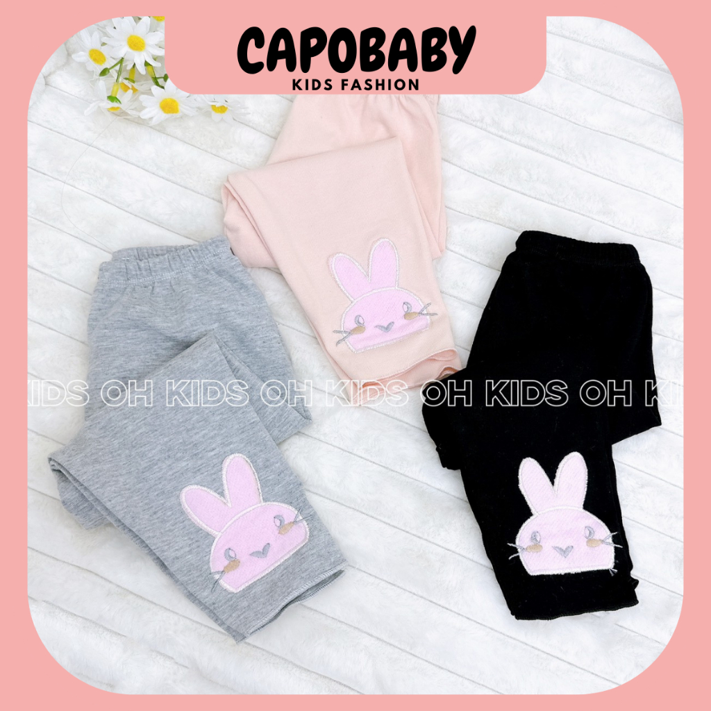 Quần Legging bé gái Dáng Dài Chất Zip Co Dãn 4 Chiều sành điệu, Mặc 4 Mùa