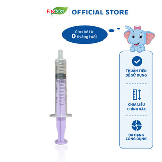  Bơm Tiếp Thuốc Fitolabs 5ML Giúp Bé Uống Thuốc, Siro Dễ Dàng, Nhanh Chóng