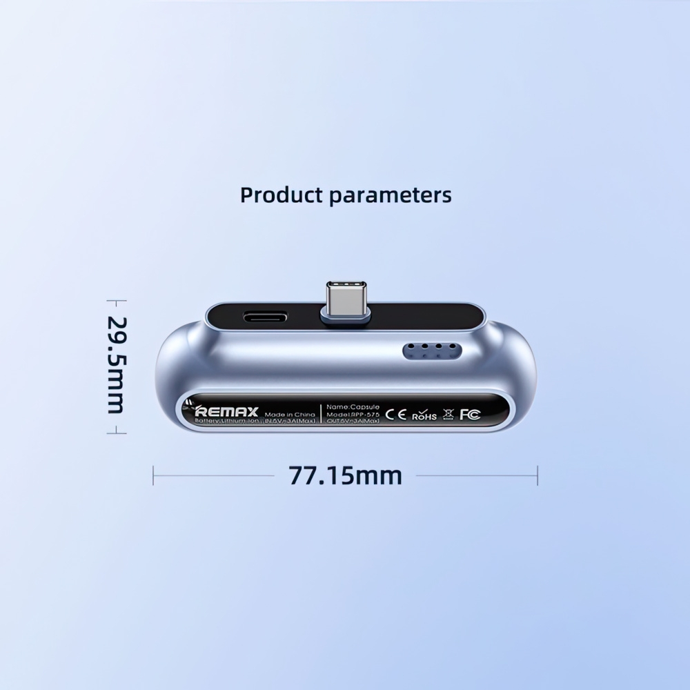 PIN DỰ PHÒNG MINI 2.500MAH REMAX RPP-575