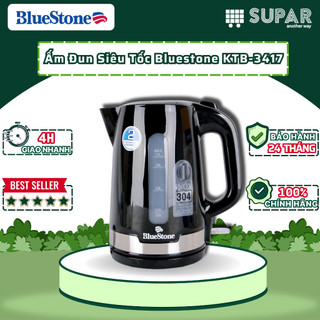 Ấm đun nước siêu tốc bluestone 1.7 lít ktb-3417 hàng chính hãng - bảo hành 24 tháng