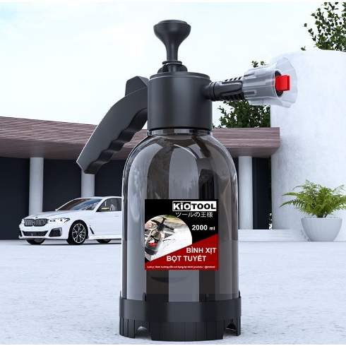 Bình Xịt Bọt Tuyết Rửa Xe Hơi Cầm Tay 2l Yb