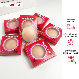 Miếng dán ngực nữ vmstyle silicon 1 cặp hình cánh hoa - mdn00002