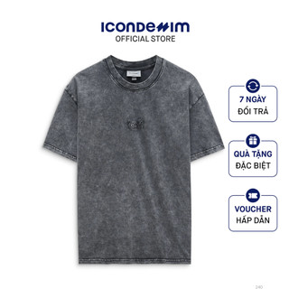 Áo thun wash embroider form regular atid0240