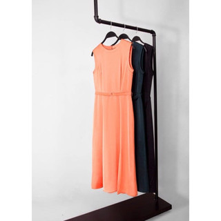 BEUCLOSET - Đầm lụa MG sát nách phối dây đai