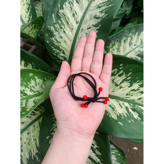 DÂY CỘT TÓC CHERRY ĐỎ DỄ THƯƠNG