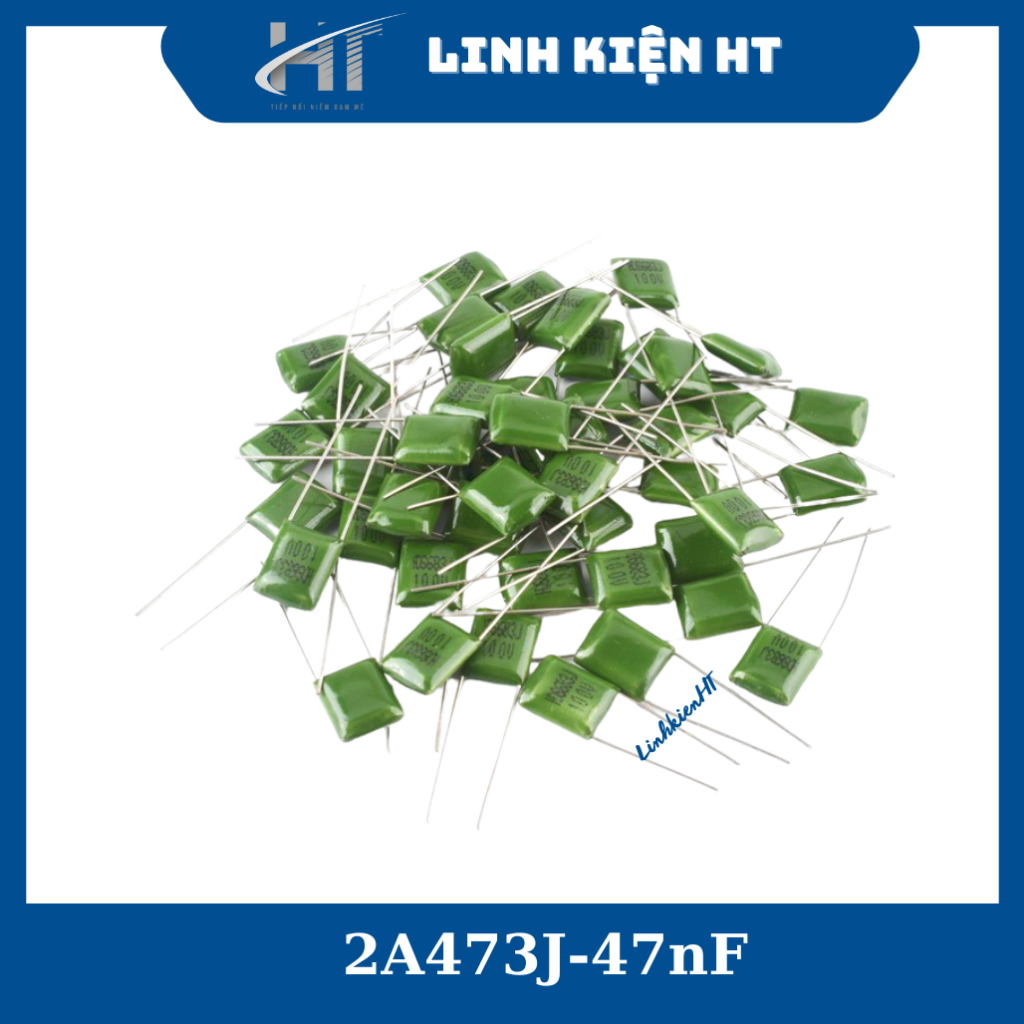 Tụ mica 2A473J 47nF 100V (10c) chất lượng tốt - Linh kiện HT