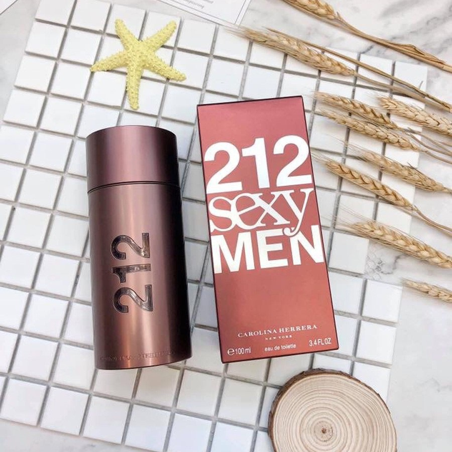 Nước Hoa Nam Carolina Herrera 212 Sexy Men 100ml - Mùi hương nam tính mạnh mẽ cuốn hút