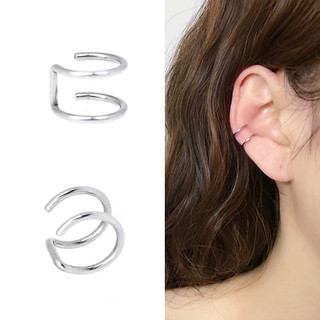 Bông tai nam nữ dắt vành tai không cần bấm lỗ tai loại 2 càng phụ kiện trang sức unisex hot trend idol kpop - nami house