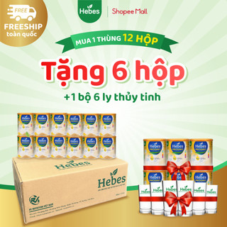 Combo 1 thùng tặng 6 hộp Hebes Progain 800Gr cho người đau nhức cơ xương khớp