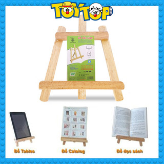 Giá đọc sách, đỡ ipad, máy tính bảng, điện thoại,.... tránh cận thị, decor trang trí bằng gỗ