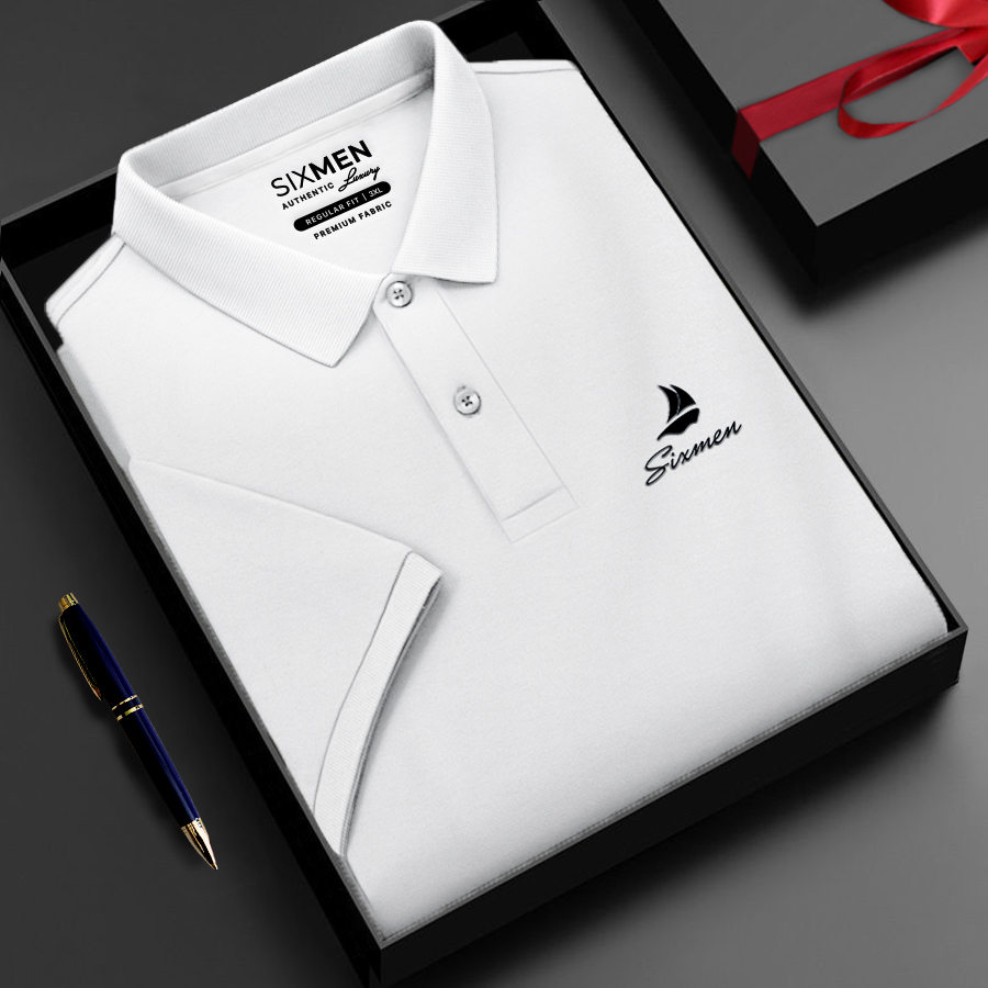 Aqua Polo Basic - Polo SIXMEN vải cá sấu cotton CVC Thoáng mát