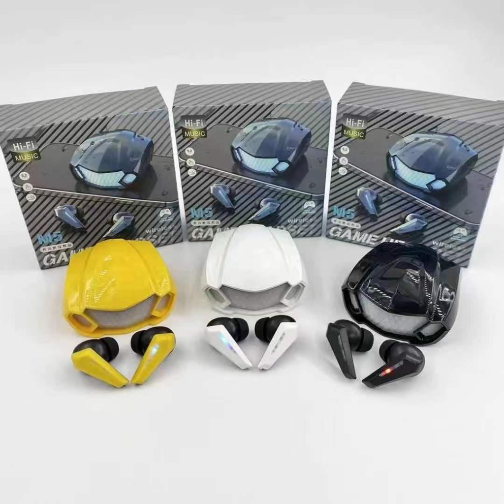 Tai Nghe Gaming M5 PRO Bluetooth Không Dây Thế Hệ Mới, Siêu Phẩm Tai Nghe Gaming Thiết Kế Phong Cách Thể Thao