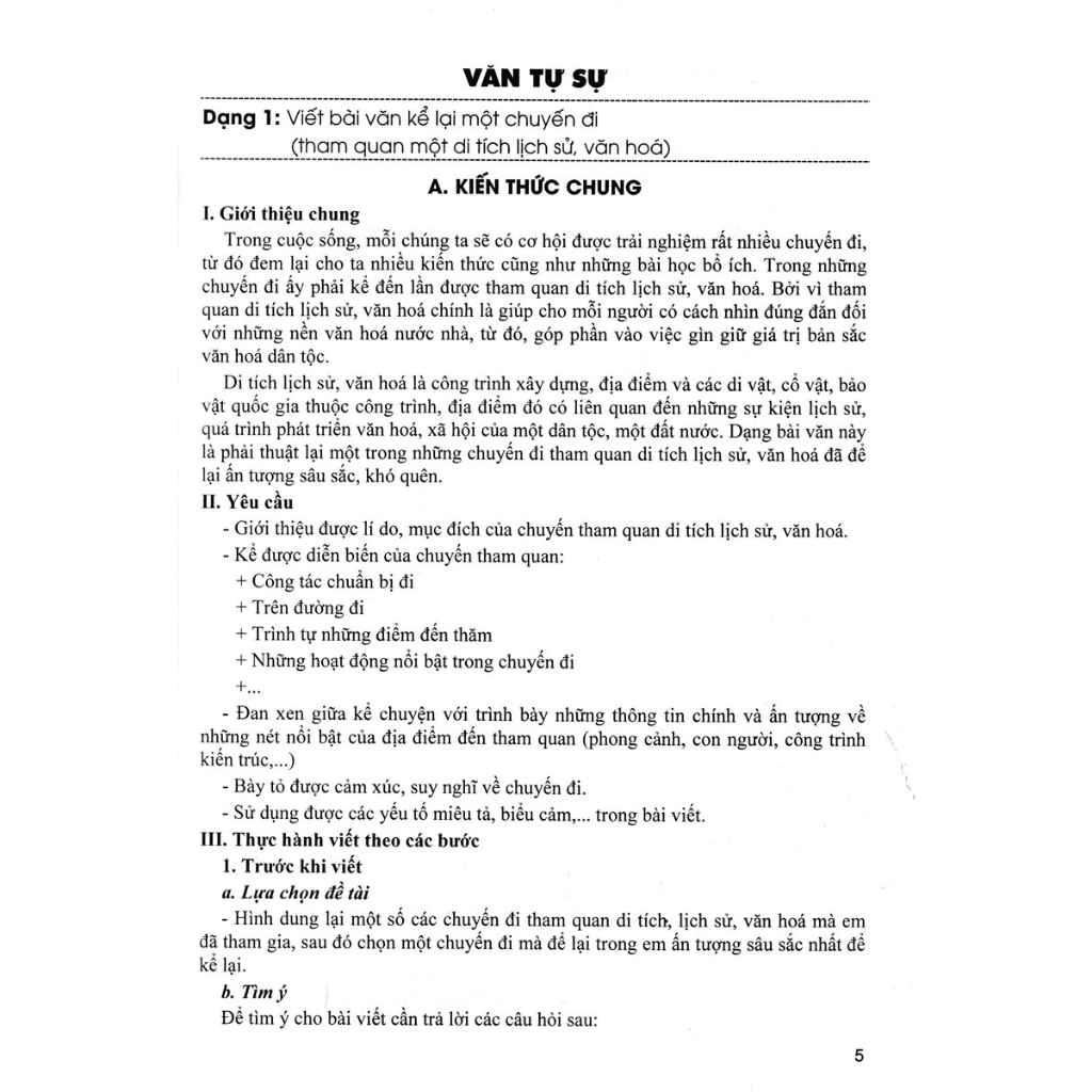 Sách-Hướng Dẫn Viết, Nói Và Nghe Các Dạng Văn Lớp 8 - Tập 1