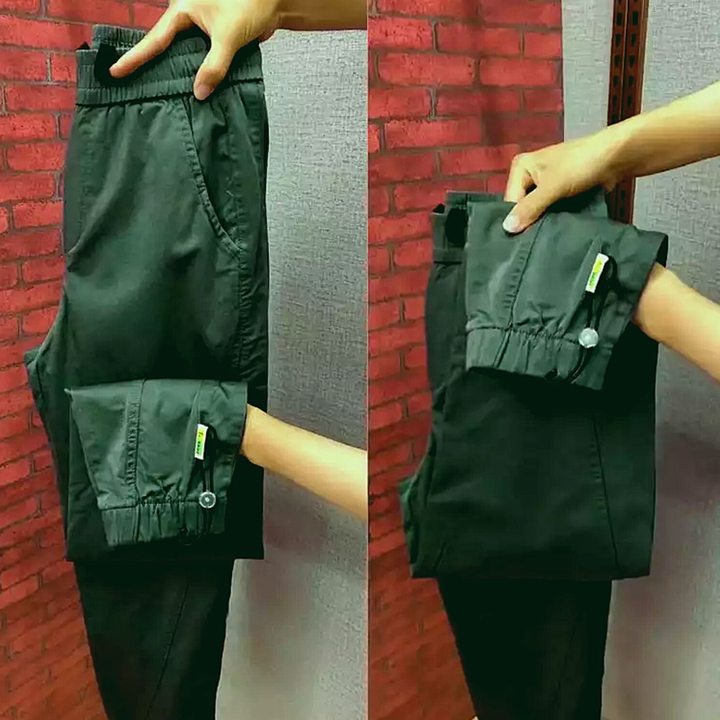 Quần jogger nam kaki Jery cạp chun trơn bo gấu phong cách năng động trẻ trung