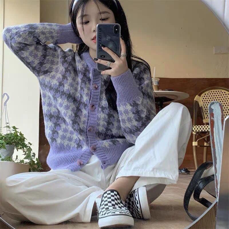 Áo len cadigan SALE CHẠM ĐÁY