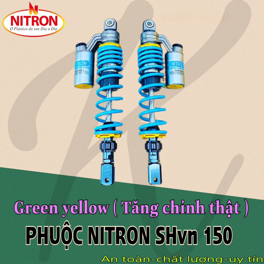 Phuộc nitron AB , SHvn 150 , SHvn 350i đủ màu