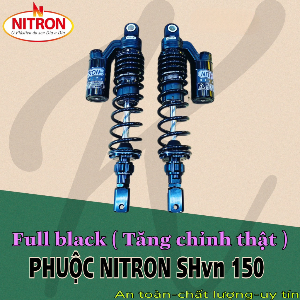Phuộc nitron AB , SHvn 150 , SHvn 350i đủ màu