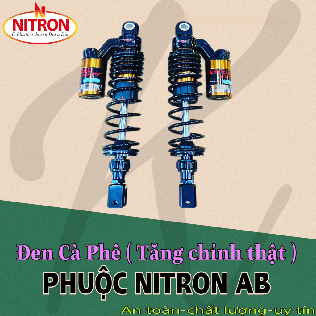 Phuộc nitron AB , SHvn 150 , SHvn 350i đủ màu