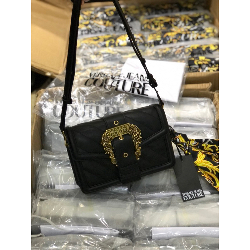 Túi Versace jean kèm khăn 3 ngăn