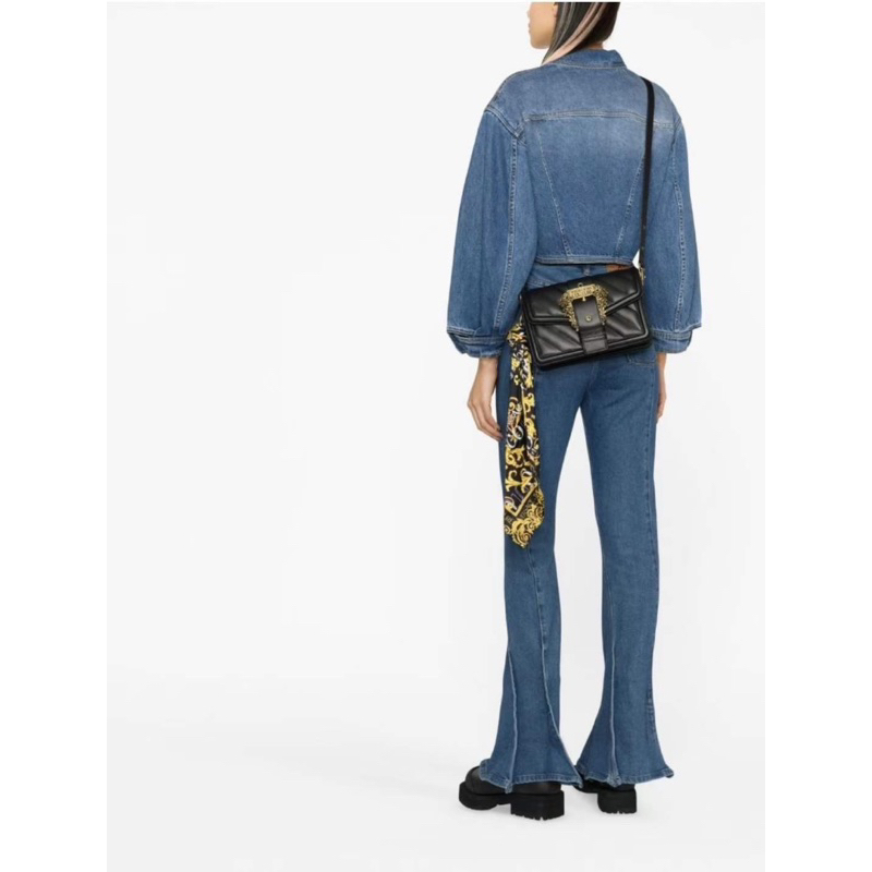 Túi Versace jean kèm khăn 3 ngăn