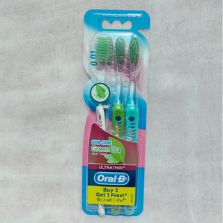 Bàn chải đánh răng Oral-B Gum Care Green tea siêu mềm bộ cây