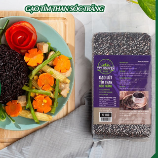Gạo lứt tím than eat clean 1kg