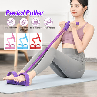 Dây tập bụng,dây kéo đàn hồi kháng lực 4 ống cao su, dây kéo tập gym,dây đa năng tập bụng, thể dục
