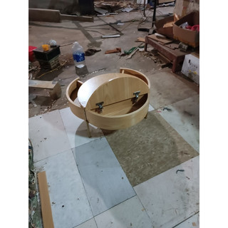 bàn trà sofa tròn thông minh bt10