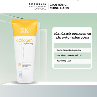 Sữa Rửa Mặt Collagen ISK Săn Chắc, Nâng Cơ Da, Cải Thiện Làn Da Chảy Xệ Dung Tích 150ml - Mẫu mới nhất