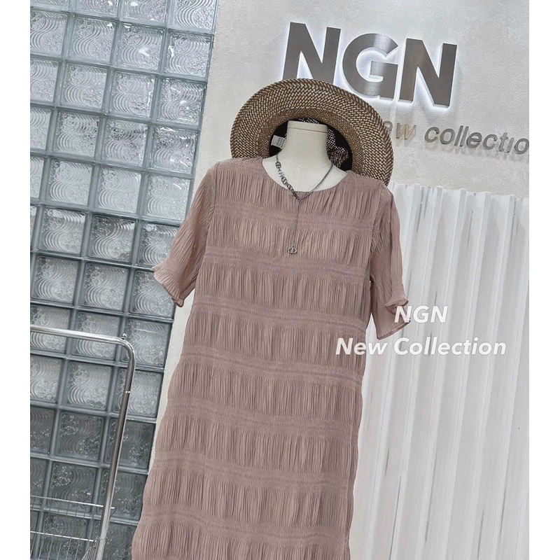Đầm suông dập ly thiết kế N.G.N