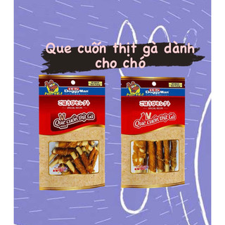Que cuốn thịt gà cho chó - doggyman