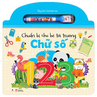 Sách- chuẩn bị cho bé tới trường chữ số 123