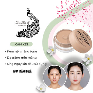 Phấn tươi Mousse Đức 4 trong 1 vừa làm lót, nền, phủ, che khuyết điểm ( cam kết chuẩn Đức- New 2020)