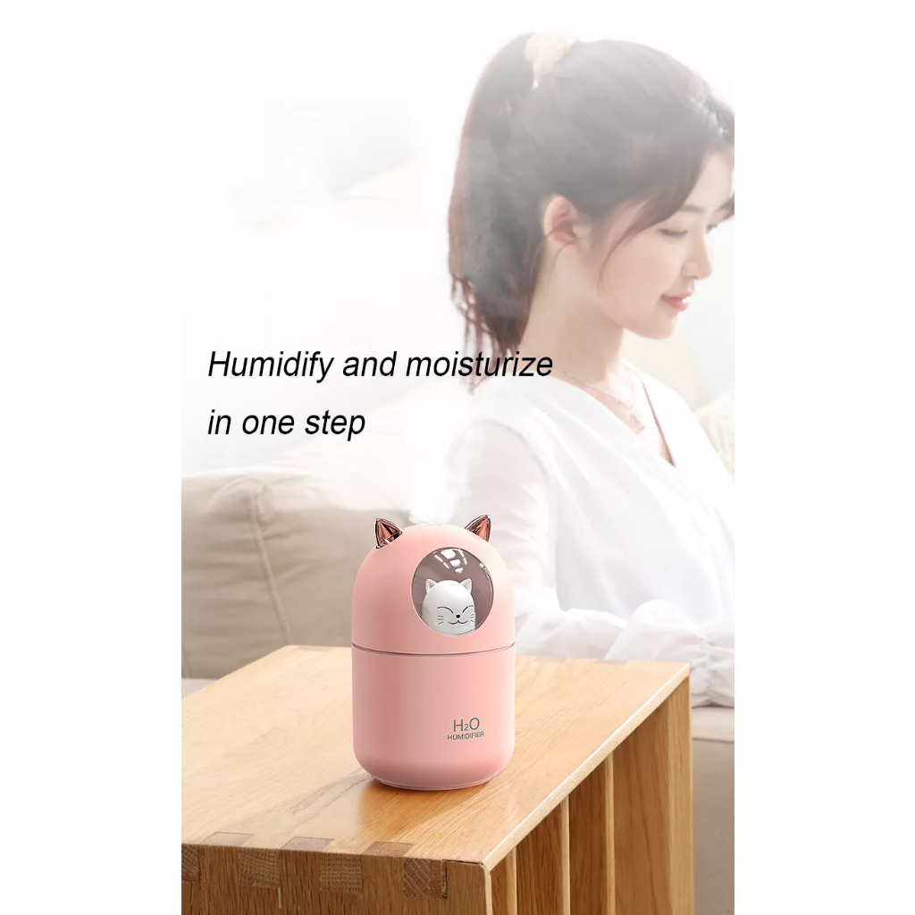 MÁY PHUN SƯƠNG TẠO ẨM VÀ XÔNG TINH DẦU UTRUST WS-A205 300ML