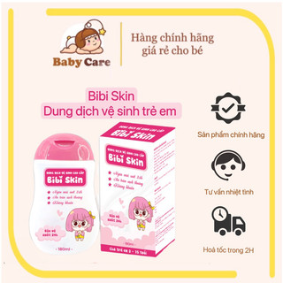 Dung dịch vệ sinh cao cấp cho bé bibi skin vạn tam chinh hang