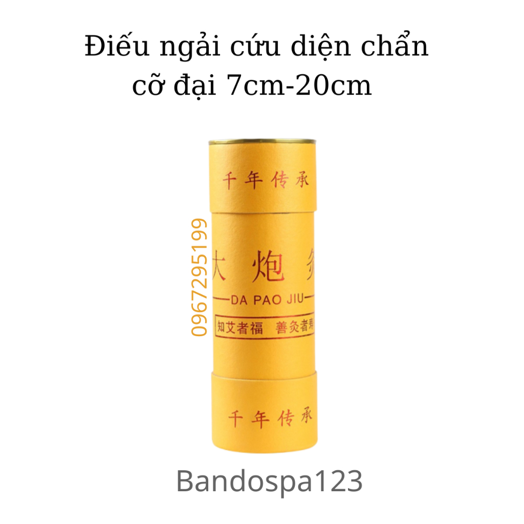Điếu ngải diện chẩn cỡ đại 7cm-20cm, lưu thông khí huyết , cải thiện đau mỏi
