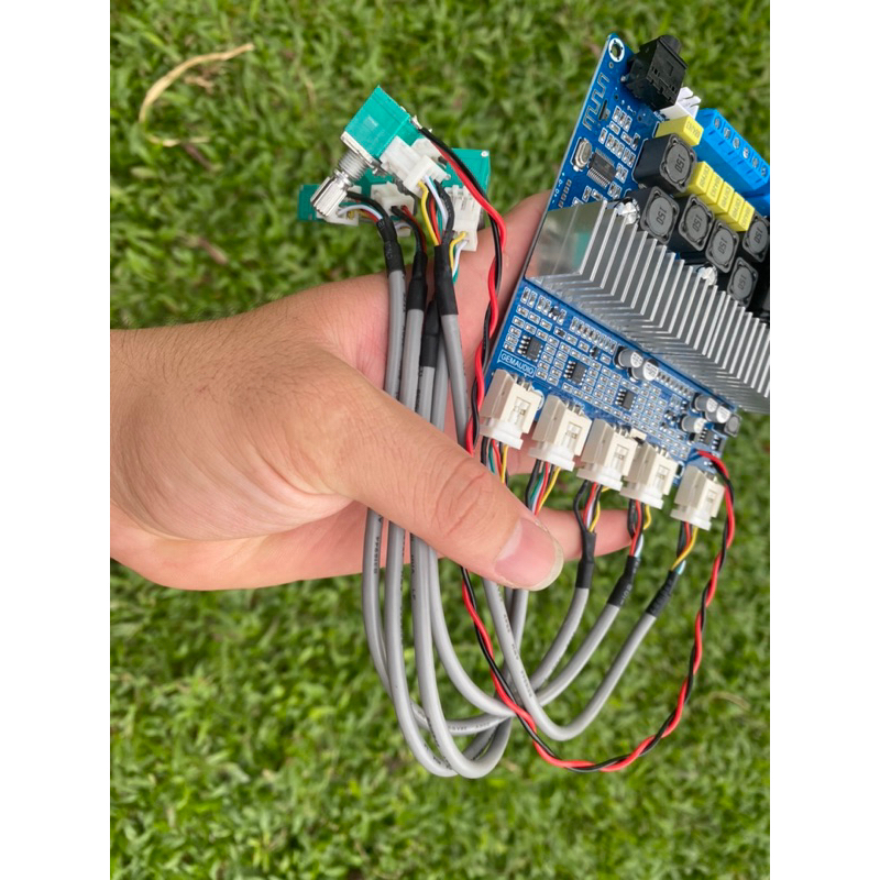 Combo dây câu chiết áp 6 chân chống nhiễu 30cm