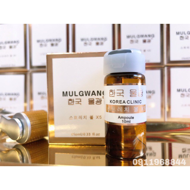 Serum Mulgwang Căng Bóng Trẻ Hoá Làn Da, sáng da mờ thâm nám tàn nhang, giúp da sáng bóng mịn Muwang