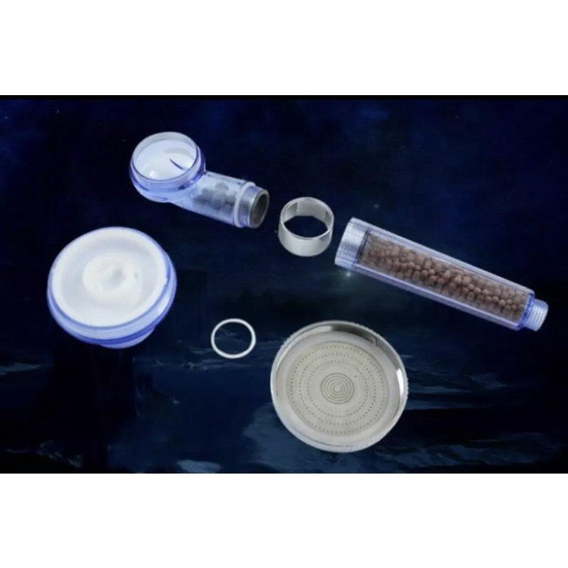 Vòi sen tắm nóng lạnh tăng áp chỉnh 3 chế độ có hạt lọc nano -Bát sen tắm - Vòi hoa sen dây sen inox và cài sen