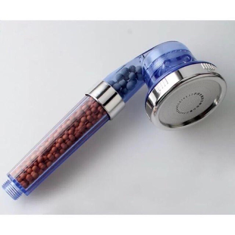 Vòi sen tắm nóng lạnh tăng áp chỉnh 3 chế độ có hạt lọc nano -Bát sen tắm - Vòi hoa sen dây sen inox và cài sen