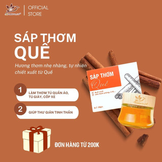 Sáp thơm hương Quế AFOREX làm thơm phòng, ô tô