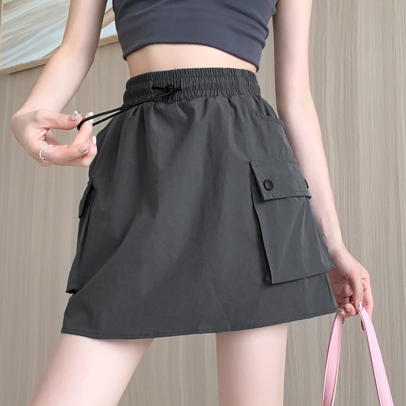 Chân váy chữ a túi hộp chất kaki có quần bảo hộ - 247store.vn - Chanvaytuihop162_P5K5