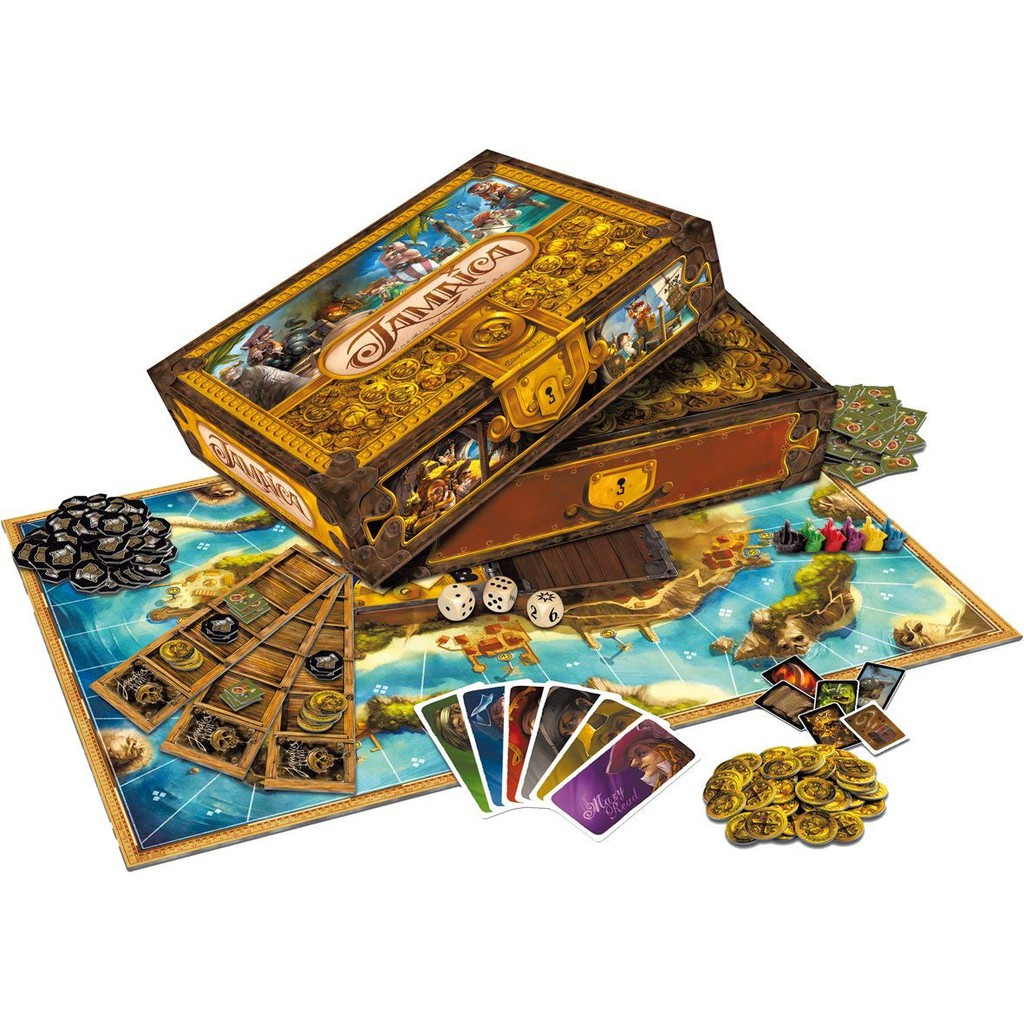 Boardgame hải tặc Jamaica kèm mở rộng The Crew