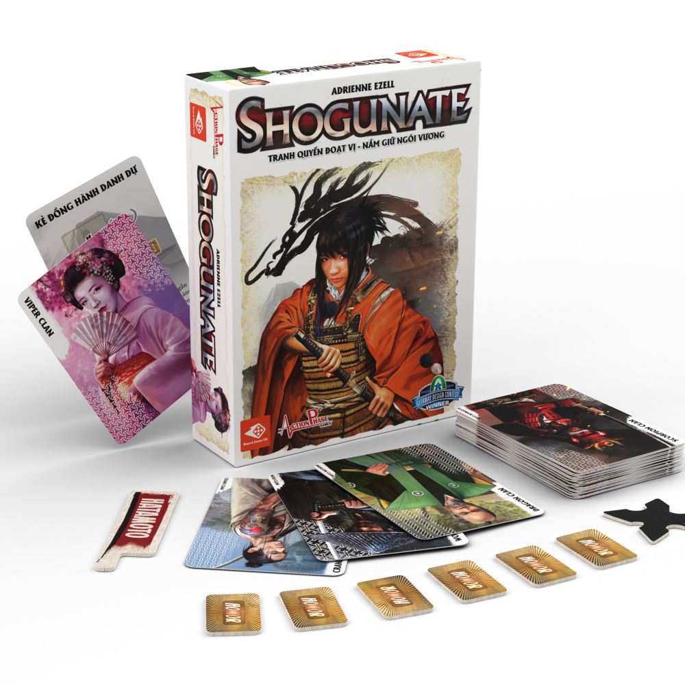 Shogunate| Boardgame trí tuệ dành cho nhiểu độ tuổi| BoardGame VN