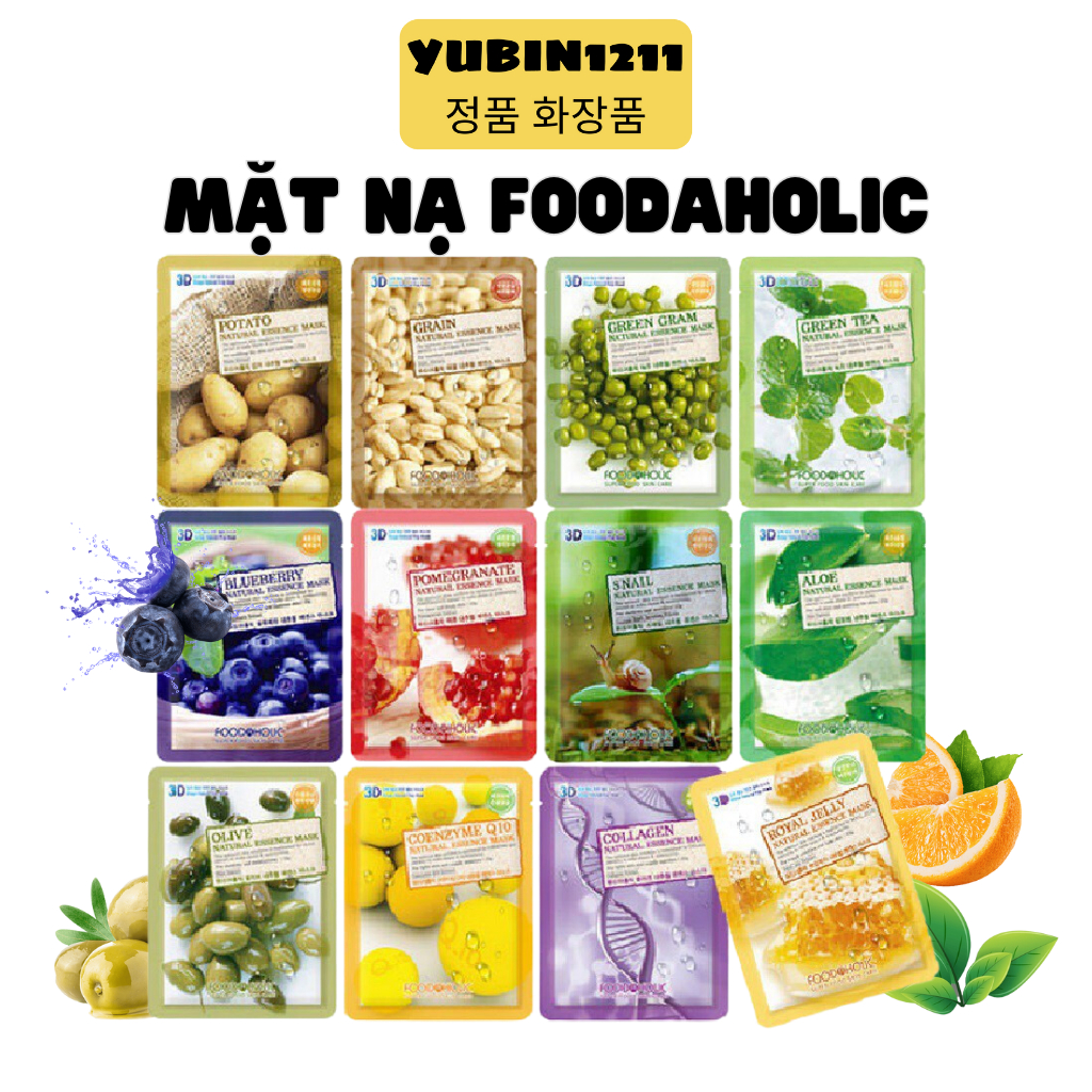 Mặt nạ 3D Foodaholic