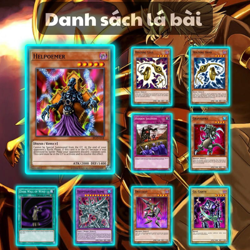 Bài in Yugioh Tiếng Việt - Bộ bài Marik
