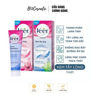 Kem Tẩy Lông Veet Pháp Veet Nhật cho da siêu nhạy cảm